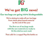 PG Tips Original Non-Pyramid, 240 Tea Bags (Pack of 4)