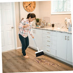 Cabilock Mop Stick Replacement Pole Section Stainless Steel Rod for Efficient Floor Cleaning Detachable Mop Handle