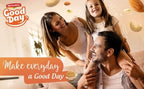 Britannia Good Day Choco Chips Cookies 4.21oz (120g) - Breakfast & Tea Time Snacks Delicious Grocery Halal and Suitable for Vegetarians (Pack of 8) 33.76 Ounce