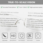 Eyekepper 5 Pack One-Piece Rimless Design Reading Glasses Lightweight Comfortable Readers for Men Women