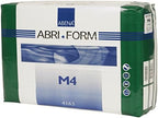 Abena Abri-Form Comfort Plastic-Backed Briefs, Level 4, (Medium To Large Sizes) Medium, 14 Count