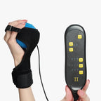 Stroke Hemiplegia Fingers Recovery Massage Ball, Electric Heating Finger Massage Exercise Ball for Therapy Rehabilitation Spasm Dystonia Hemiplegia Finger Training
