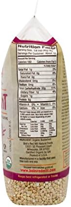 Bob's Red Mill, Organic Whole Grain Buckwheat Groats, Gluten Free, 16 Ounce (453 g)