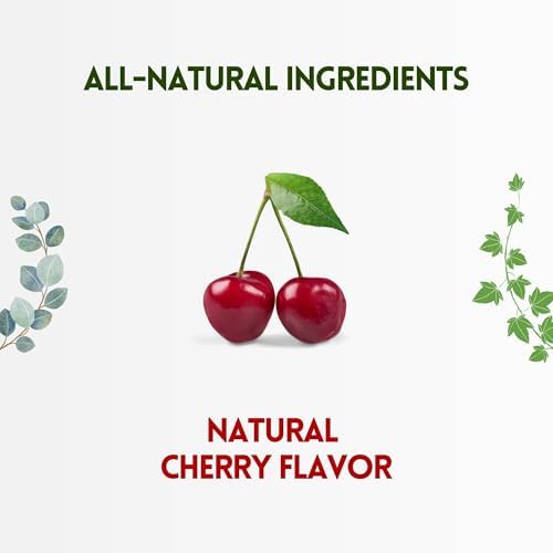 HERBION Naturals Cough Drops, Dietary Supplement, Soothes Cough, for Adults and Children Over 6 Years, No Artificial Flavor, No Added Color (18 Count (Pack of 1), Cherry)