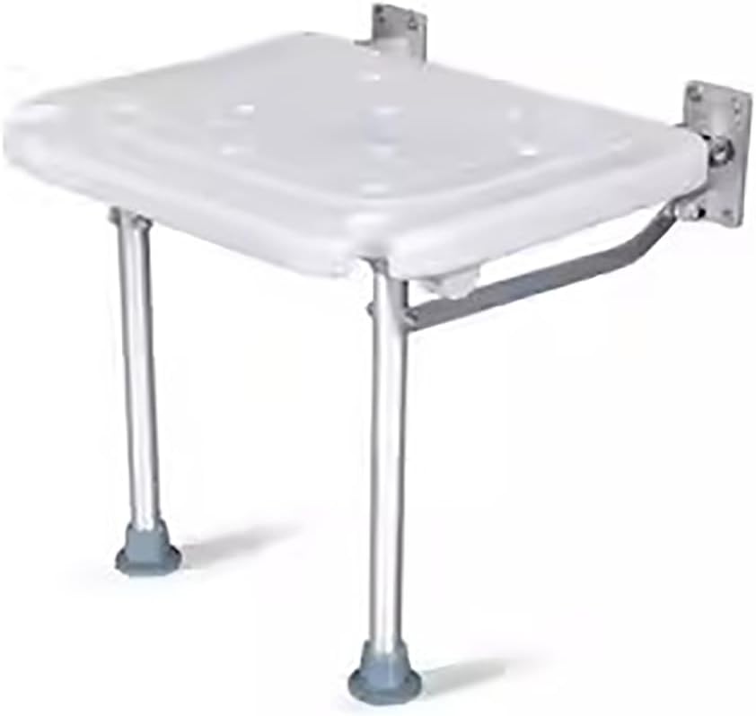 Folding Shower Seat Wall Mounted, Wall-Mounted Barrier-Free Folding Stool for Bath, Fold-Up Seat Chair for Elderly, Fold Down Shower Bench for Elderly,Disabled,Pregnants,Normal