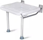 Folding Shower Seat Wall Mounted, Wall-Mounted Barrier-Free Folding Stool for Bath, Fold-Up Seat Chair for Elderly, Fold Down Shower Bench for Elderly,Disabled,Pregnants,Normal