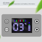 gernie Insulin Cooler Case, Rechargeable Portable Diabetic Cooler Box Mini Drug Refrigerator with LCD Display Mini Medicine Refrigerator, 2-3 Pen Diabetic Box for Car, Travel, Home