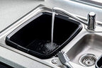 Addis Plastic Butler Large Rectangular Bowl, Soft Black, 12.5 Litre
