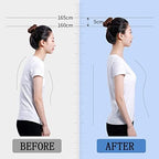 Posture Corrector Kids, Back Straightener Posture Corrector with Smart Sensor Vibration Reminder, Adjustable Posture Trainer for Kids, LCD counting model