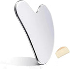 1PC Stainless Steel Gua Sha Scraper Massager For Face Neck Body Guasha Massage Tool Facial Skin Care Guasha Board Face Massager