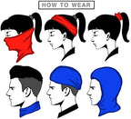 VCZUIUC Neck Gaiter Face Cover - Sun Protection Mask Balaclava for Men and Women