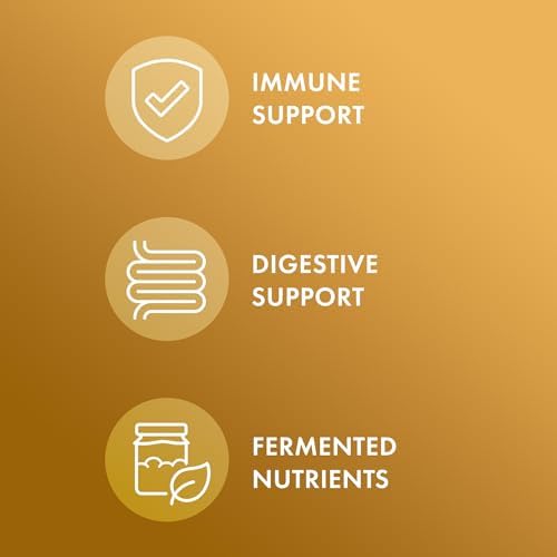 Dr. Mercola Fermented Ginger with Benegut - Supports Digestive & Gut Health - Aids Occasional Gas, Bloating & Discomfort - Non-GMO, Gluten-Free & Soy-Free - 60 Capsules (60 Servings)