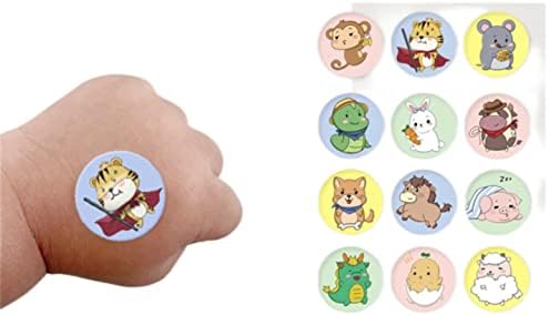 120pcs Cute Mini Round Bandages Kawayi Small Adhesive Bandage Breathable Patch for Girls Kids