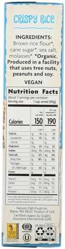 Nature's Path Whole Grain Crispy Rice Cereal (3 x 10 oz.)