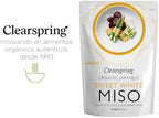 Clearspring Organic Instant White Miso Soup Paste with Sea Vegetable 60 g (Pack of 4)