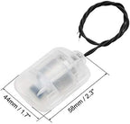 uxcell Vibration Motors DC 12V 4000RPM Massager Vibrating Motor with White Shell 58x44x30mm 2Pcs