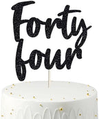 Happy 44th Birthday Cake Topper forty four Birthday Cake Toppers, 44th Cake Topper for Men,44 Cake Topper For Women, 44th birthday decorations,44th Birthday Cake Topper