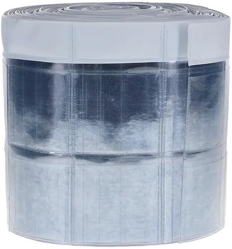 1000/Pack Dental Universal Film Mount X-Ray Film Mount Roll in Dispensing Box, Clear Pocket Style Vinyl Film Mounts