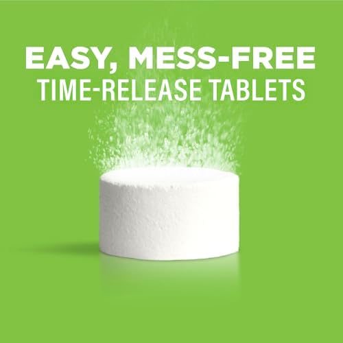 Affresh Washing Machine Cleaner, Helps Power Away Odor Causing Bacteria & Grime Deep Inside Pump, Valve & Hoses, 6 Time Release Tablets, 6 Month Supply