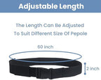 Gait Belts with Quick Release Buckle,Gait Belts Transfer Belts for Seniors Assist Aid for Caregiver, Seniors People (60 INCH)