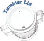 Rehabilitation Advantage Clear Tumbler Cup With Two Handles