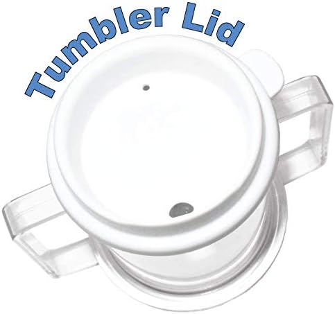 Rehabilitation Advantage Clear Tumbler Cup With Two Handles