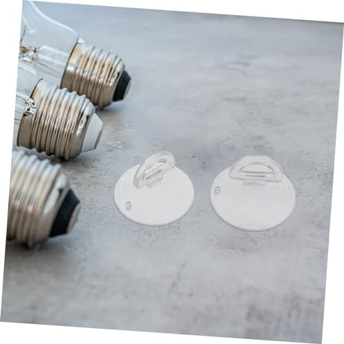 Happyyami 10pcs Silicone Light Bulb Extractor Strong Grip Suction Cup Removal Tool for Easy Light Bulb Changes Miniature Sucker Lamp Extractor for Home and Office Use