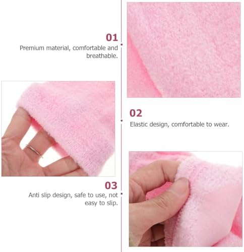 Healifty 2 Pairs Gel Elbow Moisturizing Sleeves for Women Soft Elbow Cover Pads for Dry Cracked Softening Skin Care SPA Heel Socks Breathable Brace Protection for Reduce Calloused Wear
