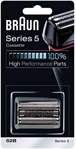 Braun 52B Series 5 Black/Silver Electric Shaver Replacement Foil & Cutter Cassette Cartridge Head