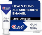 Crest Pro-Health Gum & Enamel Restore Toothpaste 4.8 oz Anticavity, Antibacterial Flouride Toothpaste, Clinically Proven, Gum, Sensitivity, and Enamel Protection