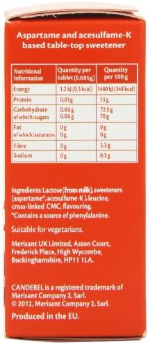 Canderel Tablets Refill Sachets (500)