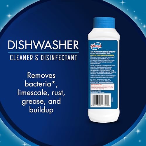 Glisten Dishwasher Magic AND Washer Magic, Value Pack, 12 Fl. Oz. bottle of each