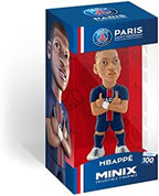 PSG Paris Saint-Germain Minix Football Stars Collectible Figurine – Official Licensed 12cm Soccer Display Figure for Fans & Collectors (Kylian Mbappe)
