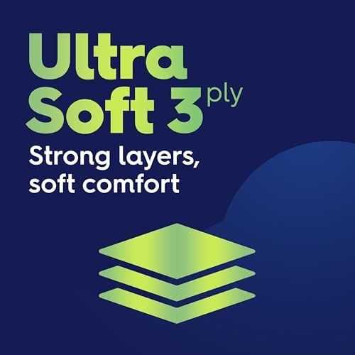 White Cloud Ultra Comfort Lotion 3-Ply Facial Tissue with Aloe & Vitamin E, 18 Box Multipack, 60 Tissues Per Box