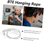 Hearing Anti-Lost Lanyard Clip 2 Sets Protective Rope for Seniors and Children BTE Protector for Deaf-Aid Devices Sturdy and Secure Design