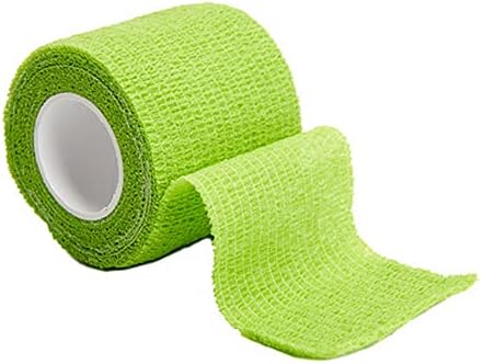 ESUPPORT 2 Inches X 5 Yards Self Adherent Cohesive Wrap Bandages Strong Elastic First Aid Tape for Wrist Ankle Pack of 10