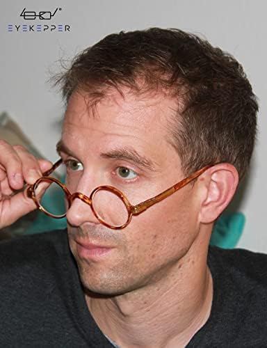 Eyekepper Round Reading Glasses a Little Large Than Vintage Professor Oval Readers
