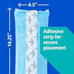 Medline 2-in-1 Absorbent Perineal Pad and Instant Cold Ice Packs for Postpartum Care (8 Count). Ready-to-use Essential for After Delivery, Maternity, Postpartum Care