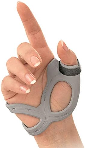 Actimove Professional Line Rhizo Forte Thumb Brace, Right, Gray, Small
