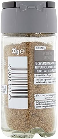 Schwartz Ground Black Pepper (33g) - Pack of 6
