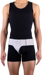 FlexaMed Right Side Inguinal Groin Hernia Truss with Compression Pad - Large