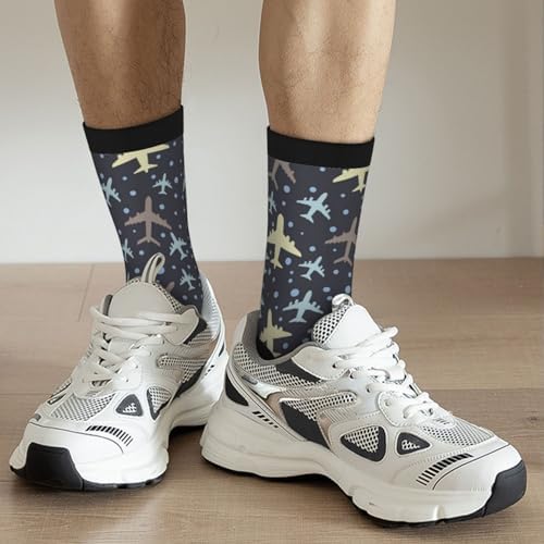 Novelty Funny Crew Socks, Cool Breathable Dress Socks Gift For Men Women