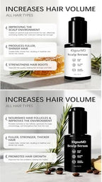 Official Hair Serum Bundle – Thinning Hair Treatment with Plant-Based Actives, Prevention & Treatment Scalp Serum Bundle for Men & Women, Reduces Hair Fall | Women & Men