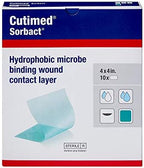 BI7266201BX - Cutimed Sorbact Wound Contact Layer, 4 x 4 (Box of 10)