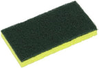 Impact Products Cellulose Scrubber Sponge, Yellow, Green 0.9" x 3" x 6.3"