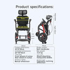 Transport Wheelchair Lightweight Foldable with Ergonomic Seat,Reclining Wheelchairs for Adults with Adjustable Headrest,Support 264LB Portable Compact Folding Travel Wheelchair,Only 28LB