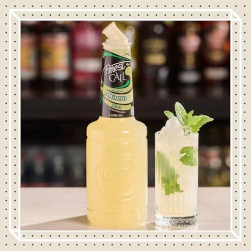 Finest Call Premium Mojito Drink Mix, 1 Liter Bottle (33.8 Fl Oz)