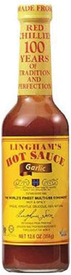Lingham - Garlic & Chilli Sauce - 358g - (pack of 3)
