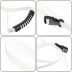 Car Door Assist Handle for Elderly, Portable Safety Grip Strap, White Car Window Support Aid for Disabled and Senior Mobility Assistance