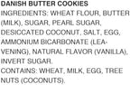 Bisca Danish Butter Cookies 64 oz (1 Tin)
